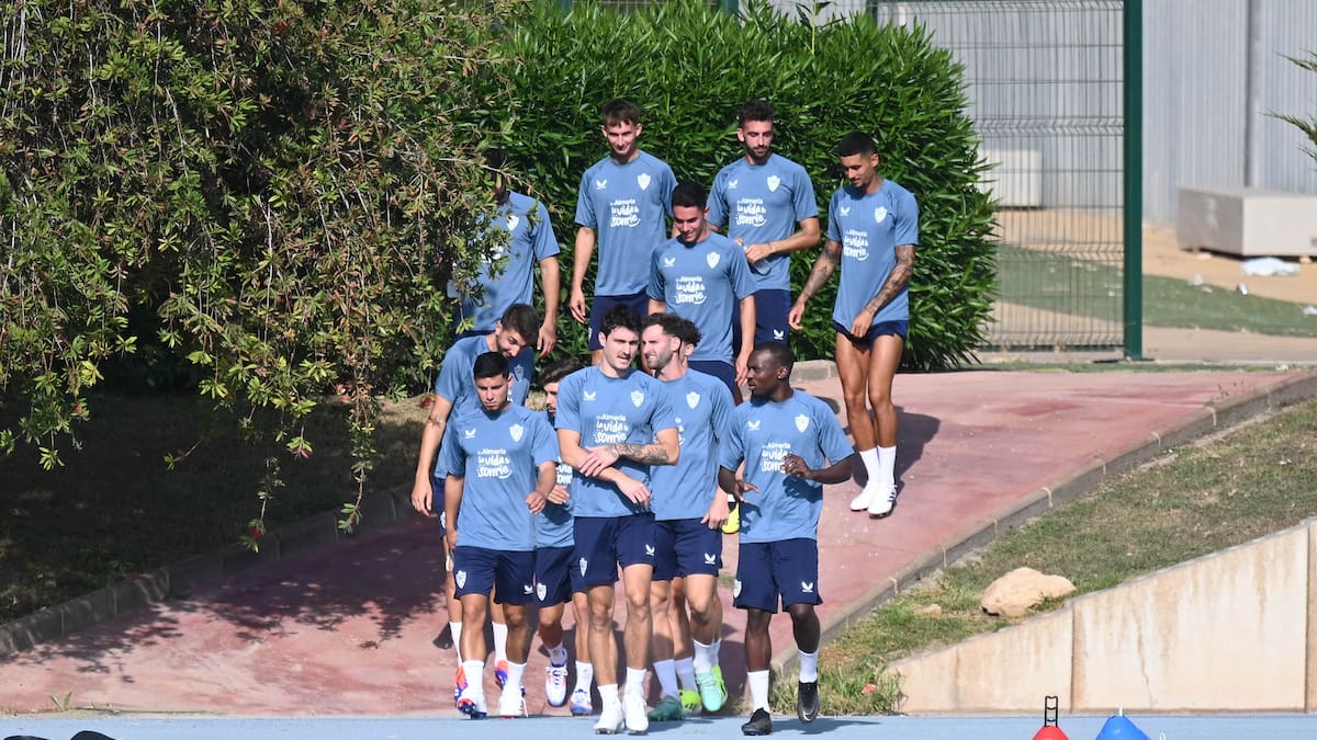 La plantilla del Almería se dispara