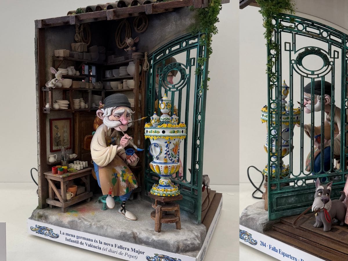 El ninot indultat infantil de las Fallas 2026 es para la falla Espartero - Ramón y Cajal