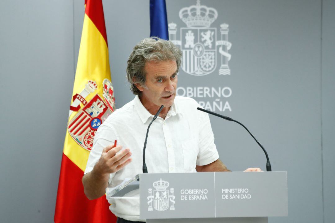 El director del Centro de Coordinación de Alertas y Emergencias Sanitarias, Fernando Simón