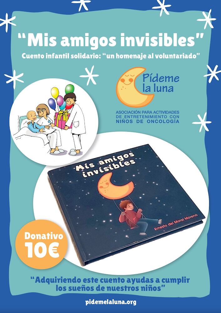 Portada del cuento &#039;Mis amigos invisibles&#039;