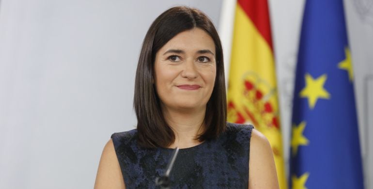 La ministra de Sanidad, Carmen Montón.