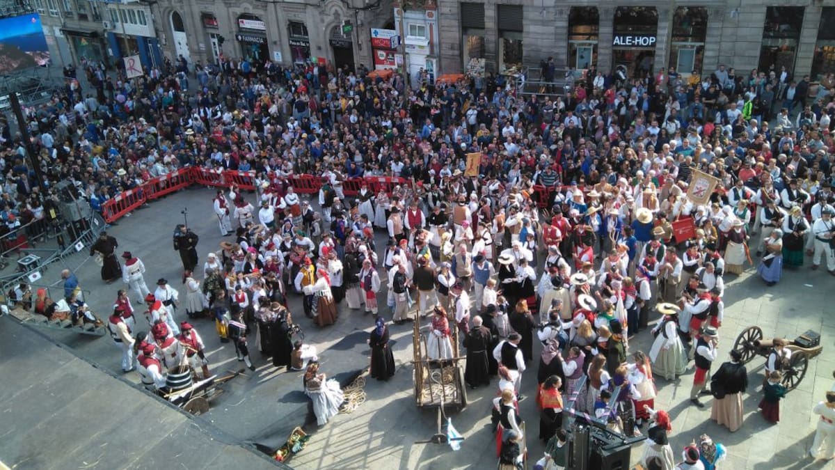 Abel Caballero duplica el presupuesto para A Reconquista 2023 en Vigo