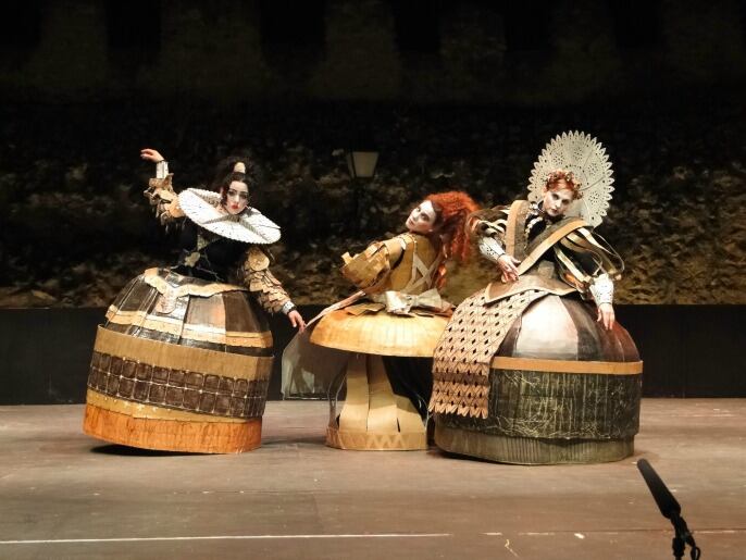 Representación de la obra 'Celos y agravios'