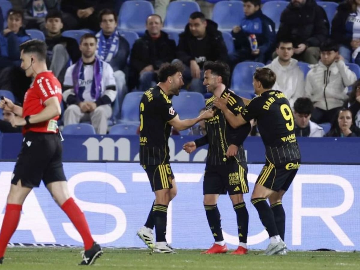 El Real Zaragoza hace granero en Leganés