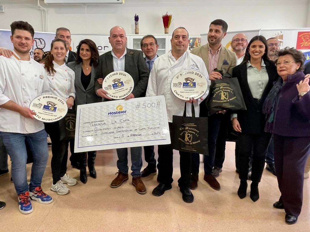 El restaurante “La Cepa”, ganador de las “I Jornadas Gastronómicas del chato murciano” celebradas el Lorca