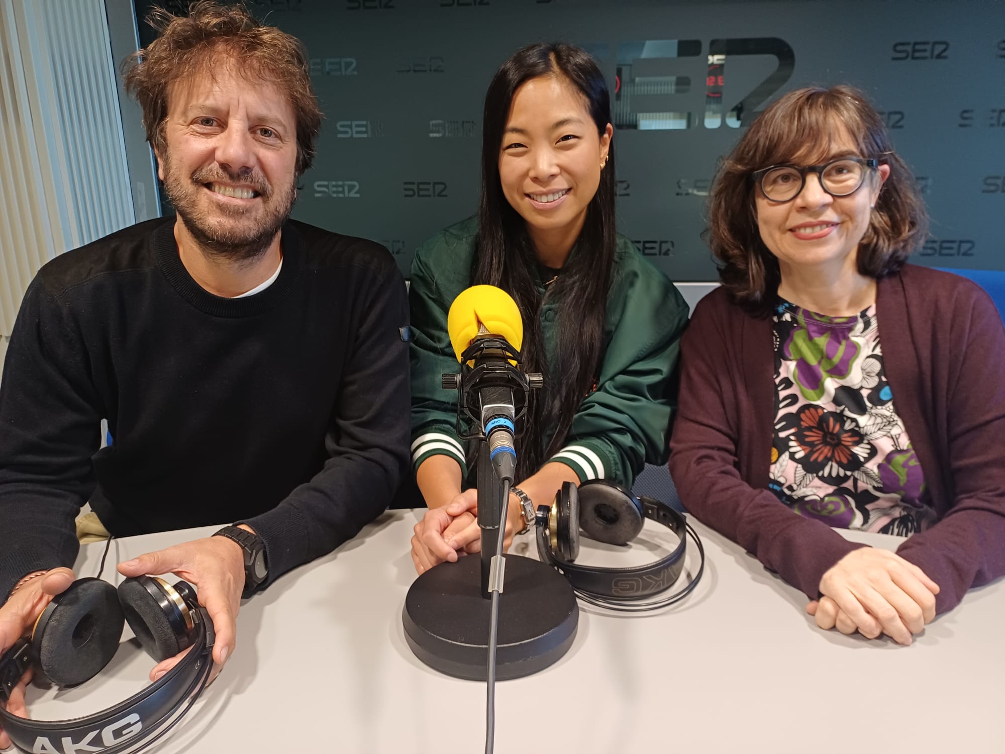 Carlos Pascal, Lis Ra y Mercedes Cebrián.