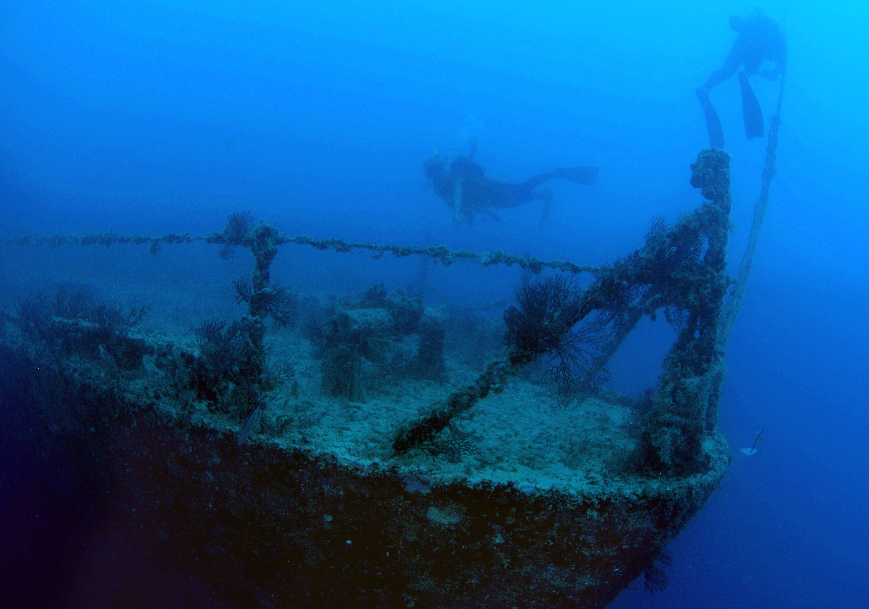 Fotos de archivo del naufragio del Spiegel Grove (Foto de Fraser Nivens/Florida Keys News Bureau via Getty Images)