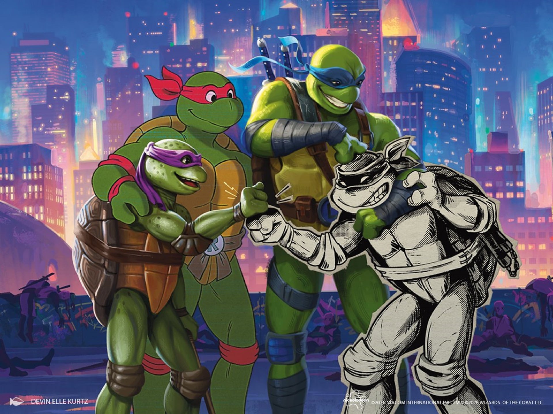 Las Tortugas Ninja en sus diferentes estilos visuales a lo largo de los años