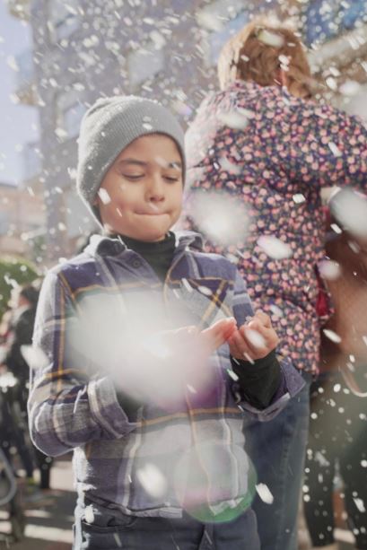 Eiden Moreno, un niño de 7 años del colegio CEIP Ángel Zapata de Torreagüera que ha ganado el concurso nacional de redacción ‘Todo es posible en Navidad’
