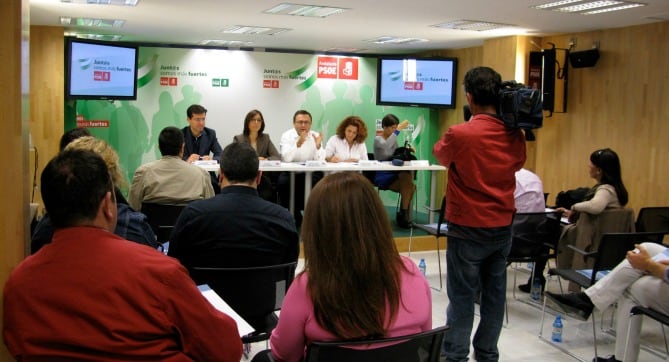 Comparecencia del PSOE