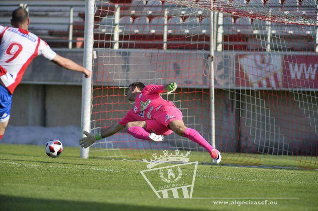 Un momento de un partido.