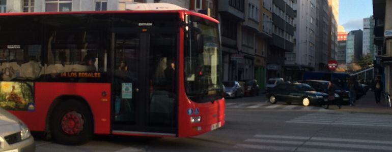 Bus urbano, A Coruña