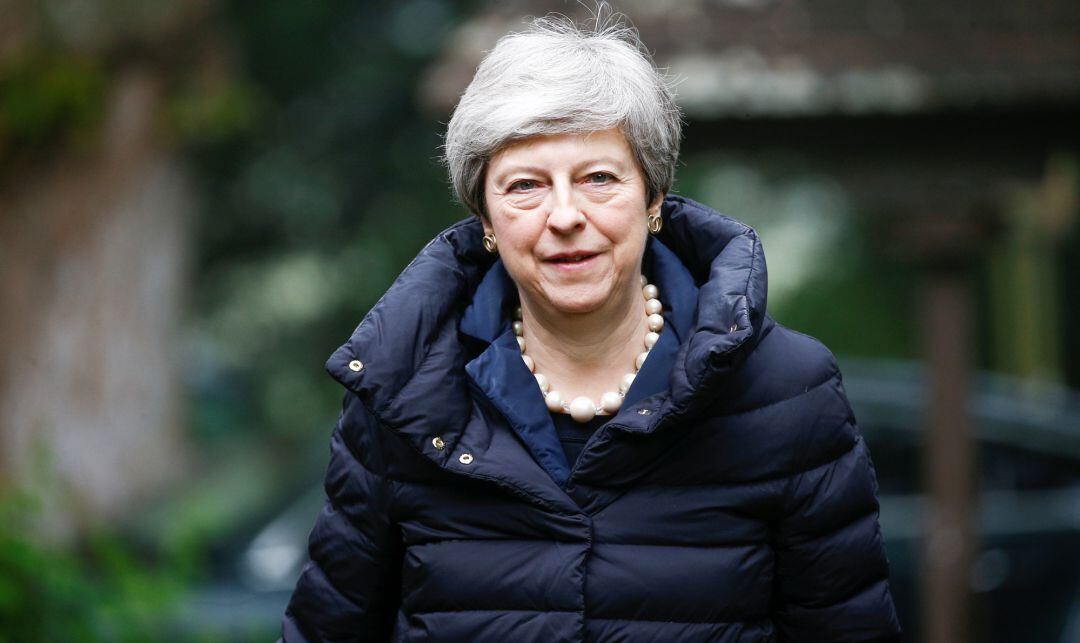 La primera ministra británica, Theresa May