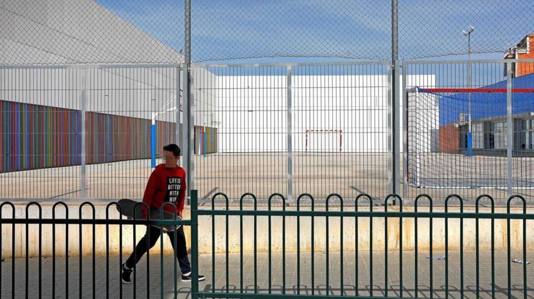 Cierre de los colegios en Castilla y León