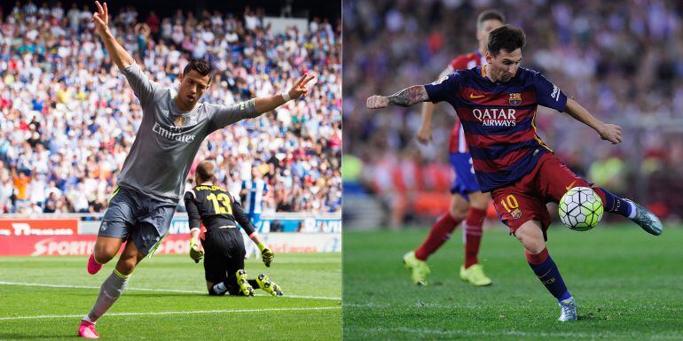 Cristiano y Messi, los protagonistas de la jornada 3 de la Liga BBVA.