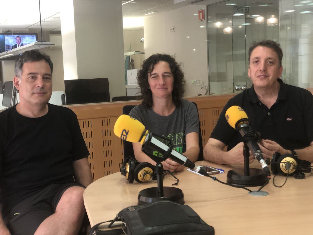 Xavier Díez, Èlia Llinàs i Joan Cumeras