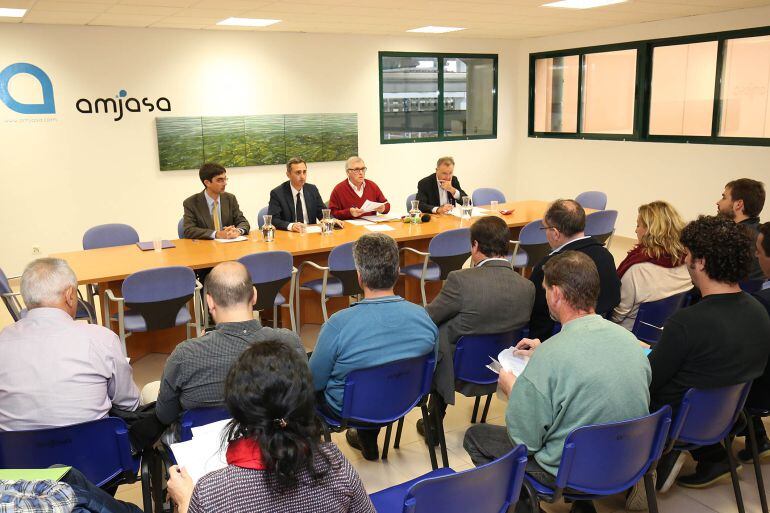 Momento de la última Junta General del Consorcio para el Abastecimiento y Saneamiento de Aguas de la Marina Alta, celebrada en Xàbia.