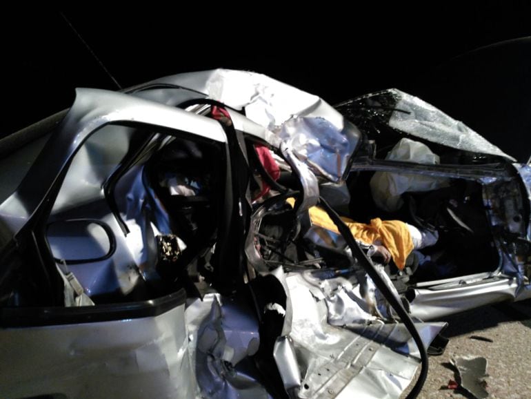 El accidente ha ocurrido esta madrugada.