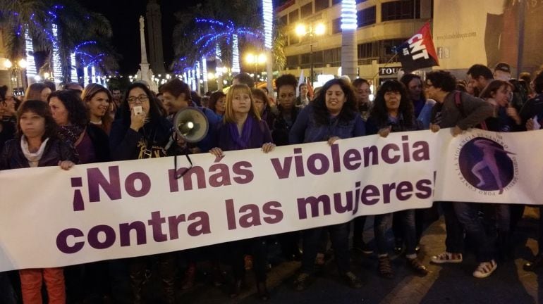 Concentración contra la violencia de género