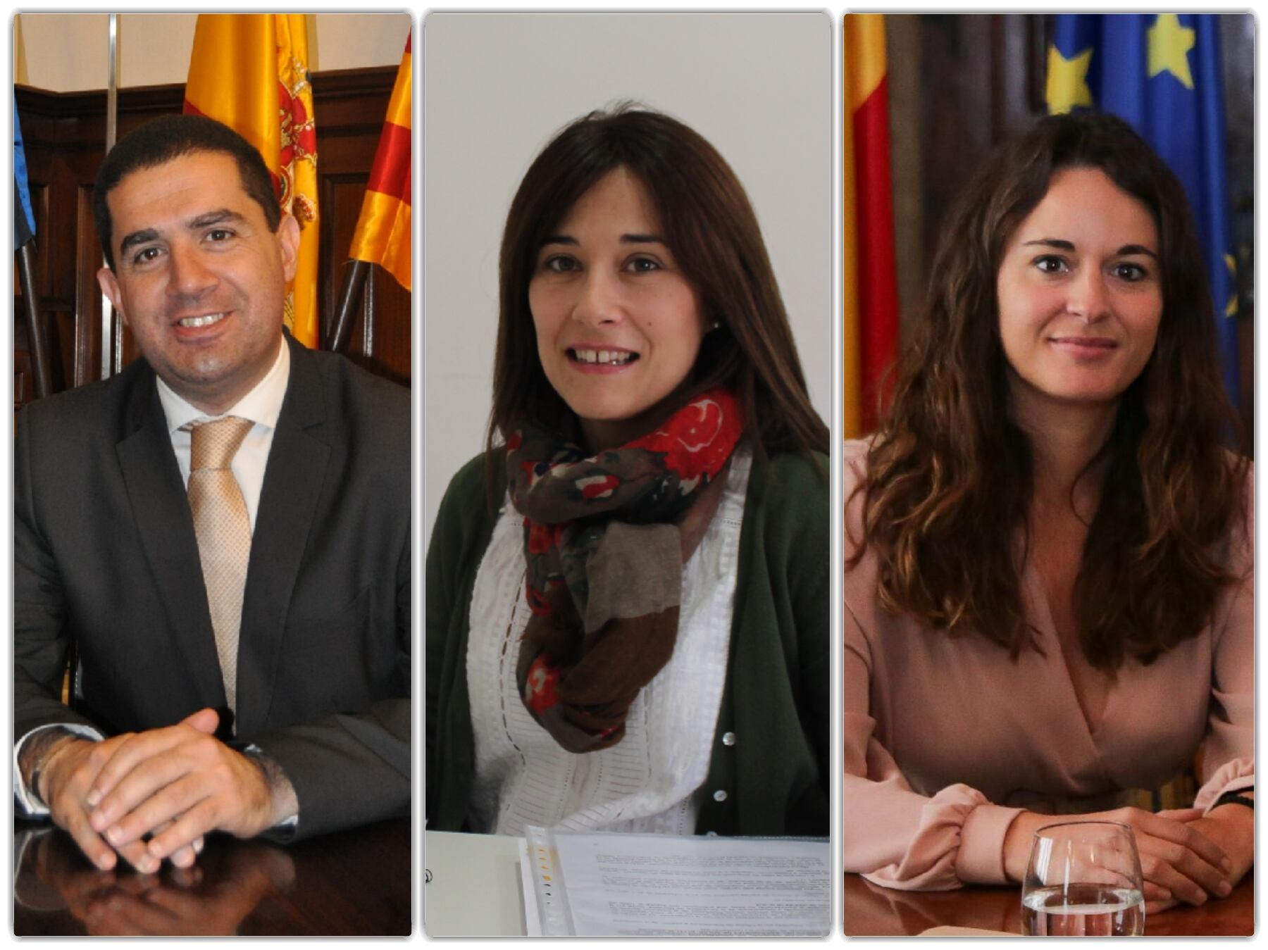 Toni Francés, Lorena Zamorano y Zulima Pérez son los alcoyanos que forman parte de la nueva ejecutiva de Diana Morant