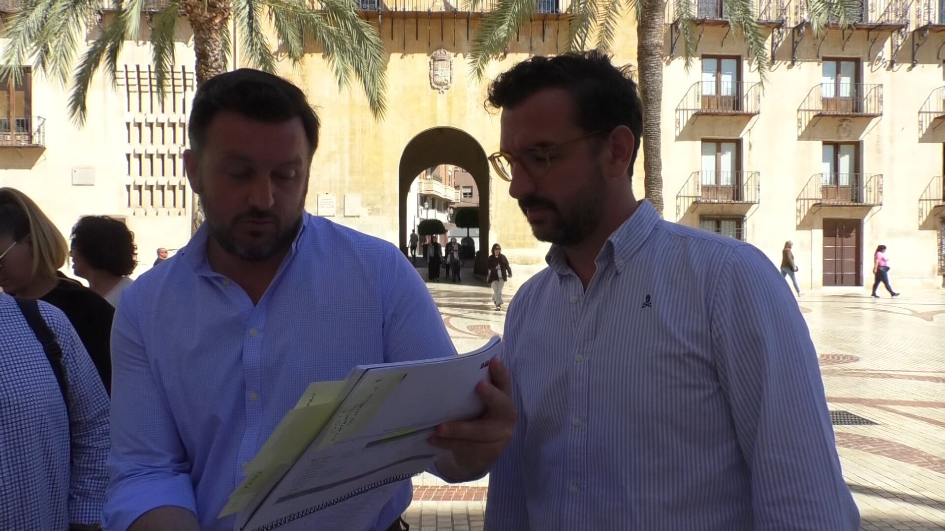 Pablo Ruz y Claudio Guilabert (PP)