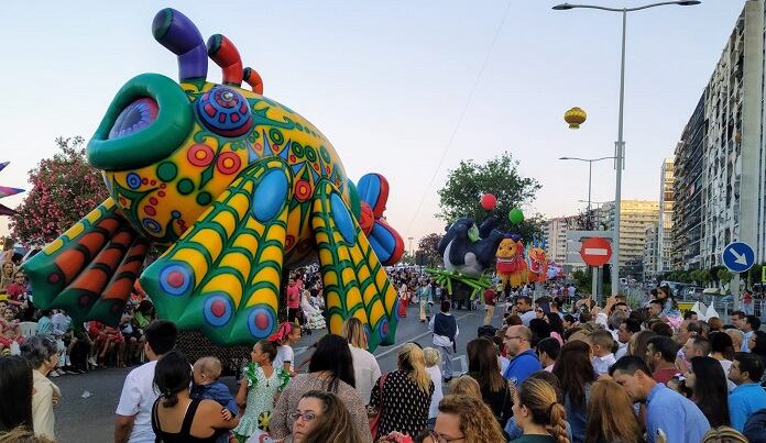 Una cabalgata de Feria en Algeciras