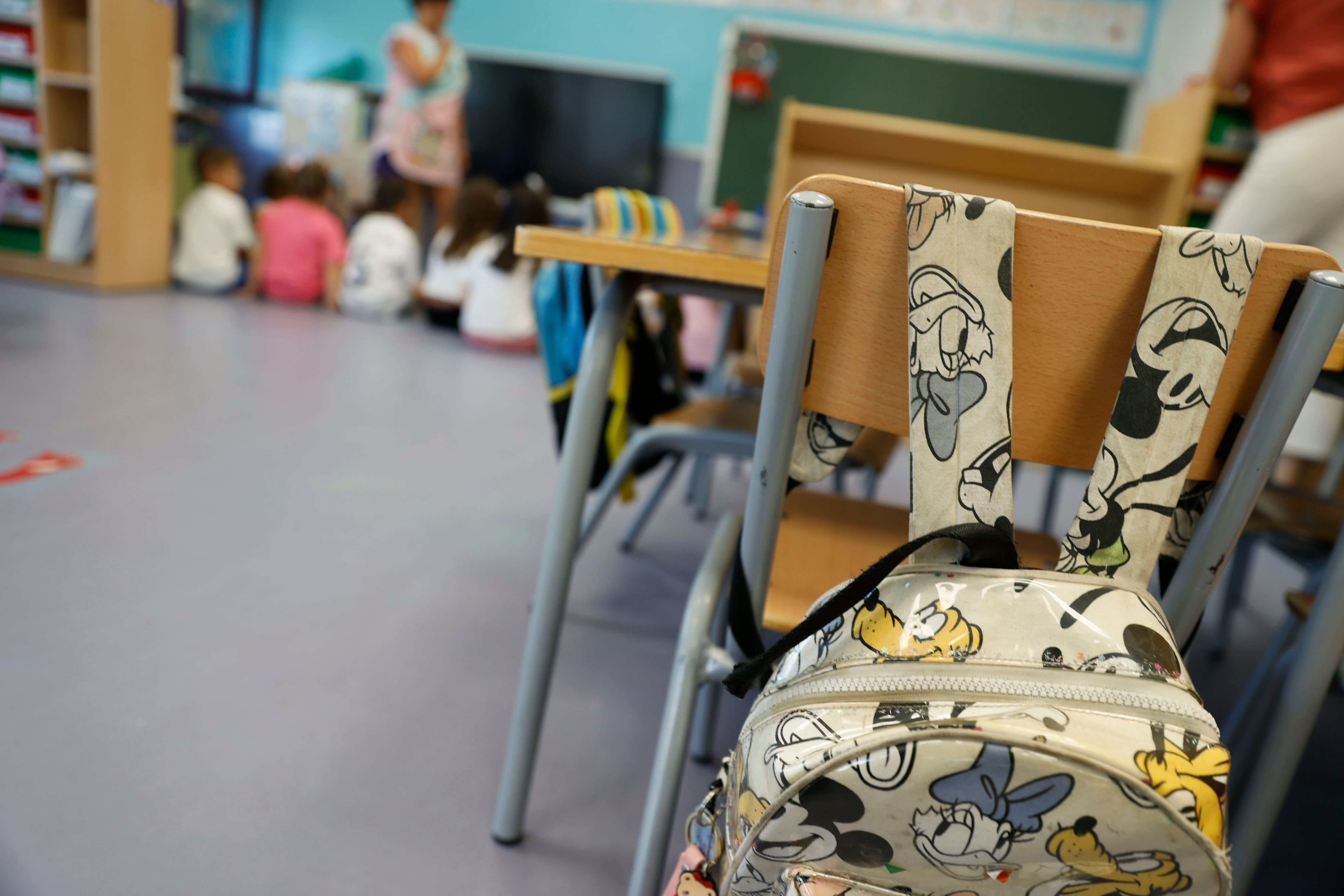 Fotografía de archivo de un aula castellanomanchega EFE/Ismael Herrero