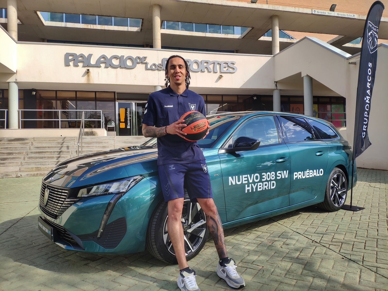 Travis Trice en su presentación con el UCAM Murcia CB