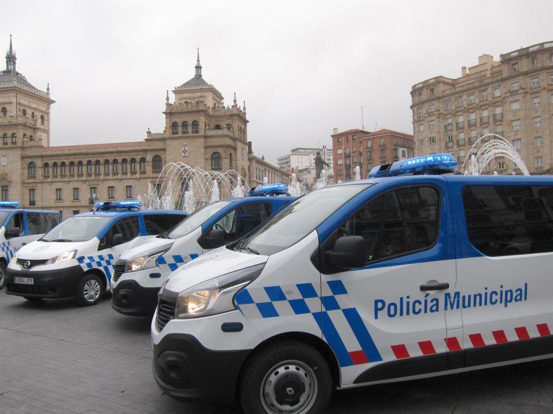 Vehículos de la Policía Municipal