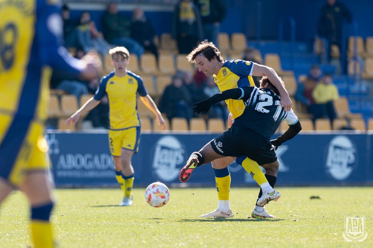 Un momento del partido