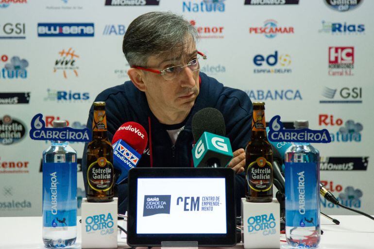 Moncho Fernández, entrenador del Obradoiro