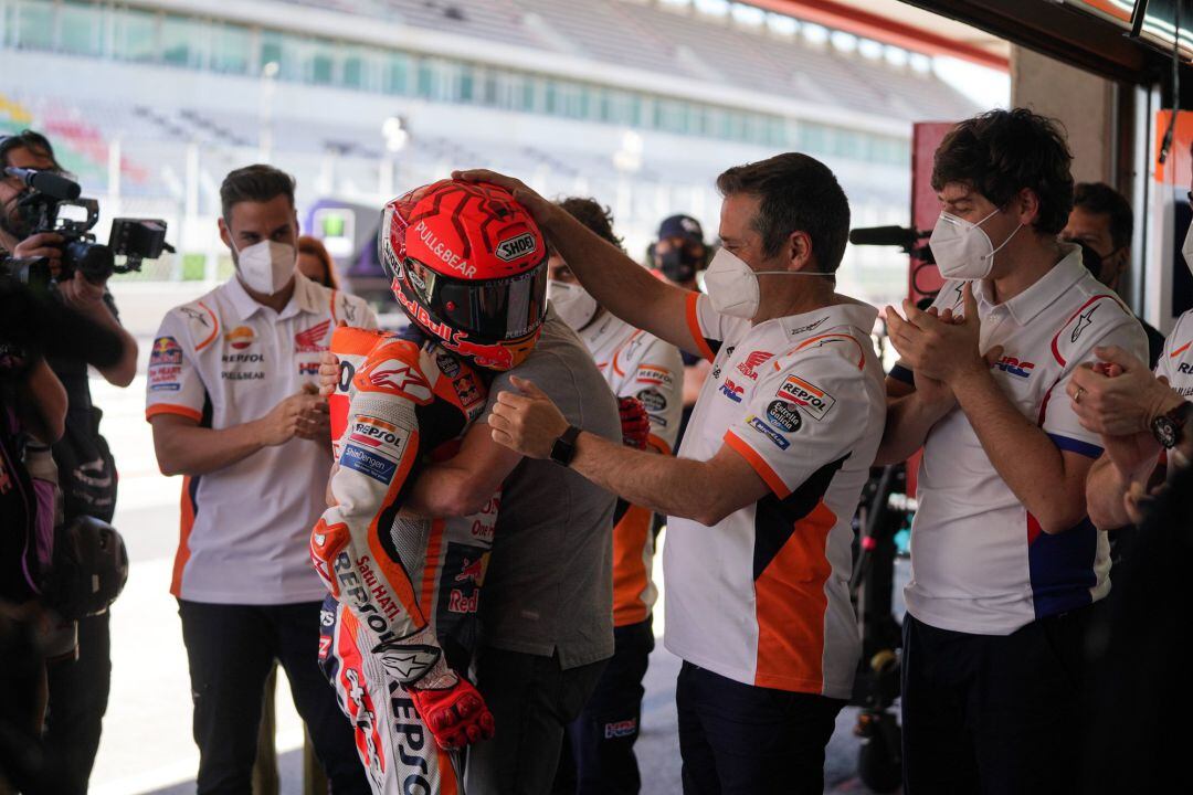 Marc Márquez este fin de semana en Portimao 