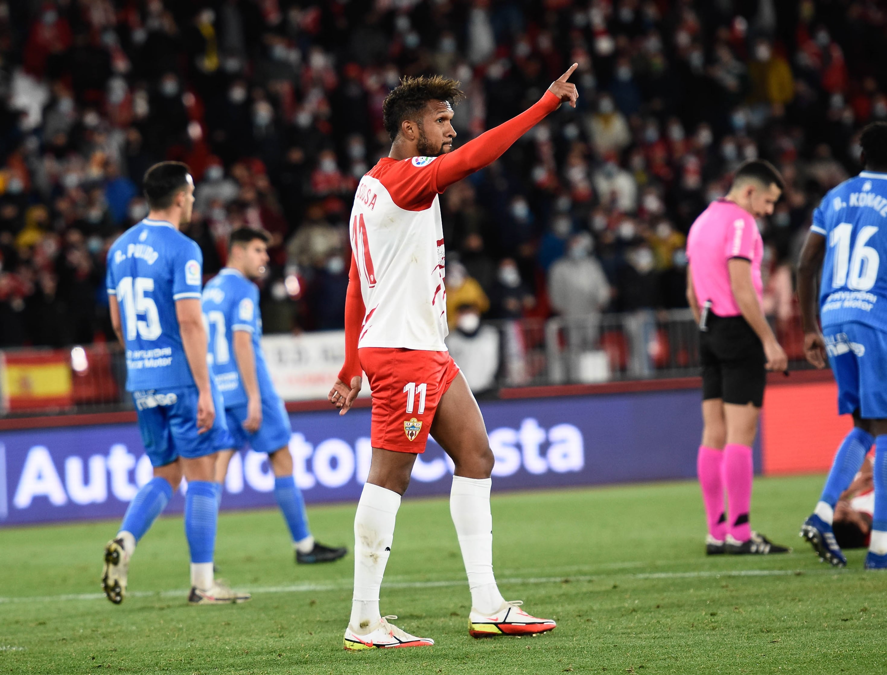 Dyego Sousa quiere triunfar en el Almería.