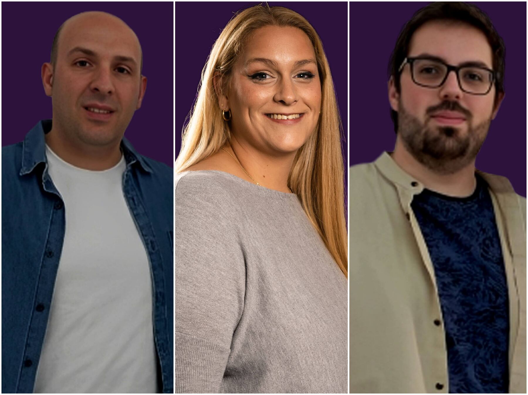 Carlos Gran, Andrea Martínez y Gabriel Giner se incorporan a la candidatura de Podem Alcoi.