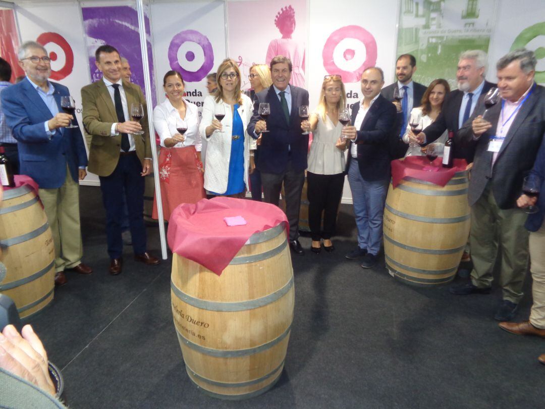 Imagen de archivo del brindis inaugural de Fiduero 2019