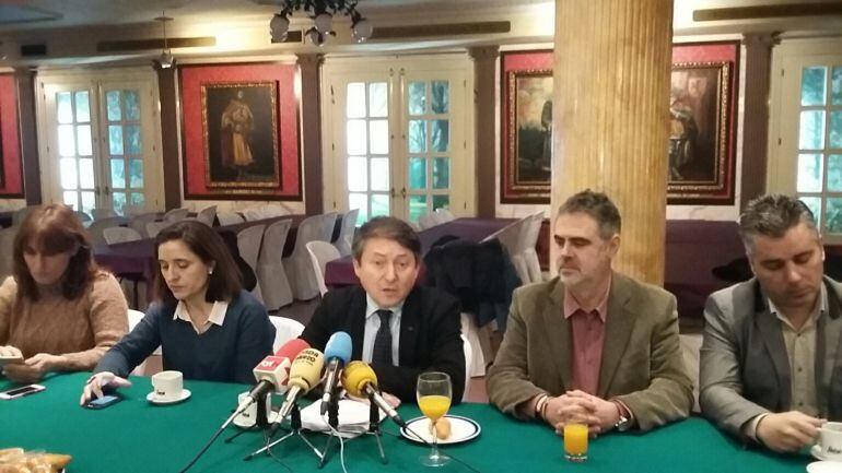 USE Bierzo en un encuentro con la prensa