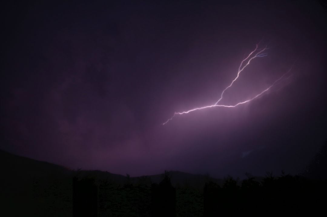 Las tormentas registradas en CyL descargan 2.917 rayos en un día 