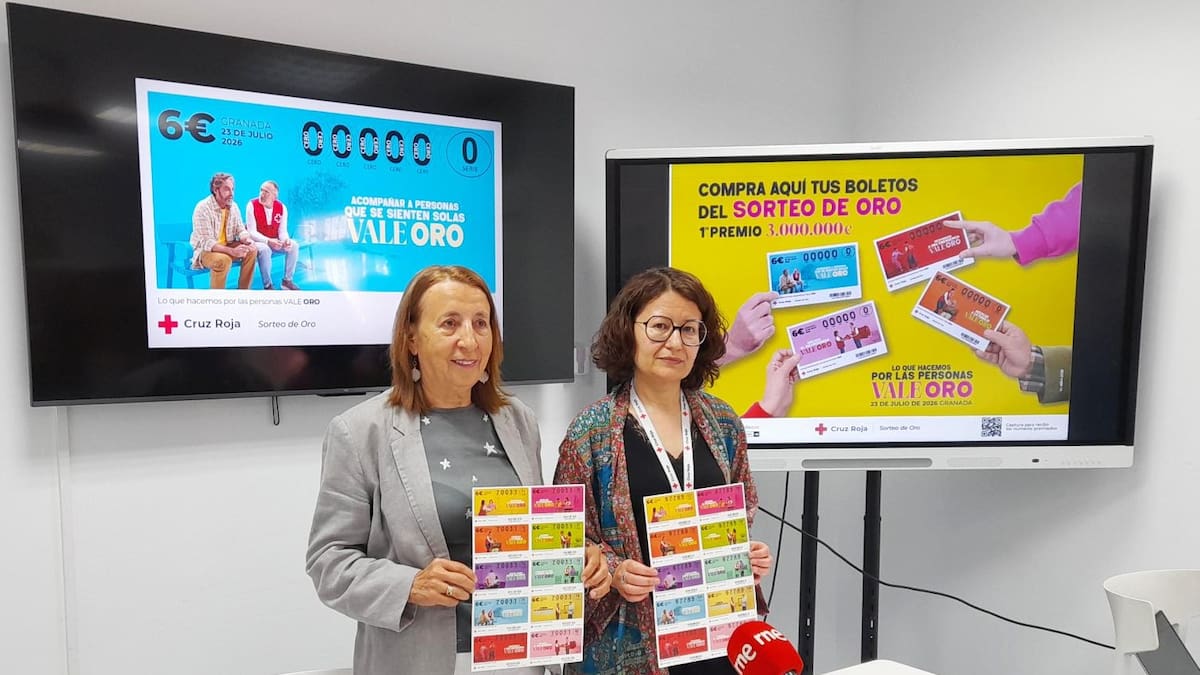Cruz Roja pone en circulación más de 56.000 boletos del Sorteo de Oro en Segovia