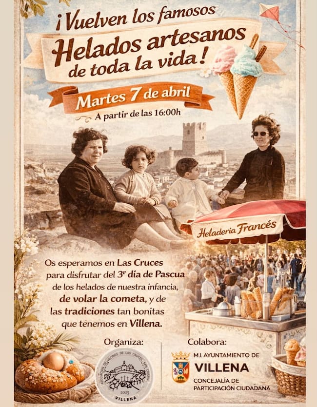 Cartel del tercer día de pascua