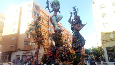 Falla París Pedrera, cuarto premio de Sección Especial.