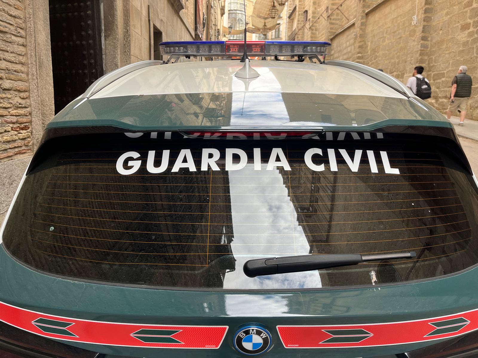 Imagen de archivo de un coche patrulla de la Guardia Civil