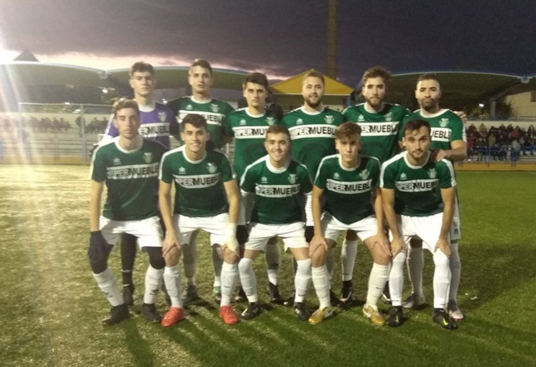 Once del CD Úbeda Viva ante el Iliturgi