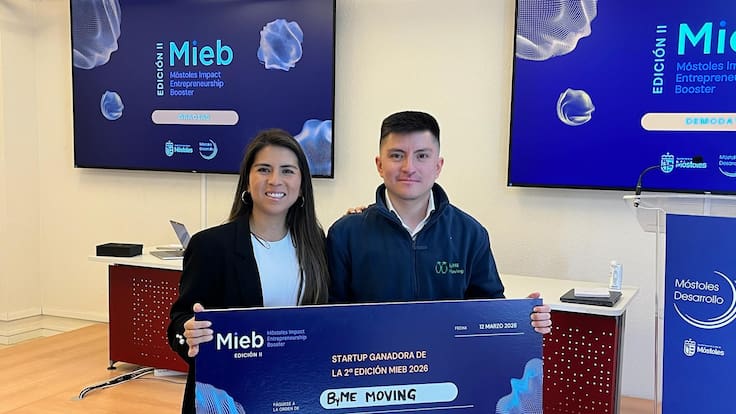 Entrevista a María Rosero, cofundadora de la startup 'ByME Moving', ganadora de la segunda edición del MIEB de Móstoles