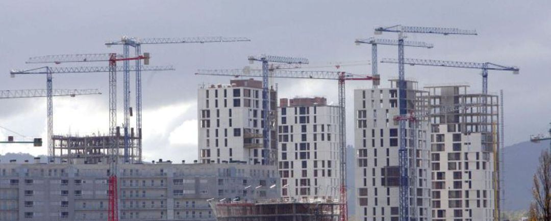 Viviendas en construcción