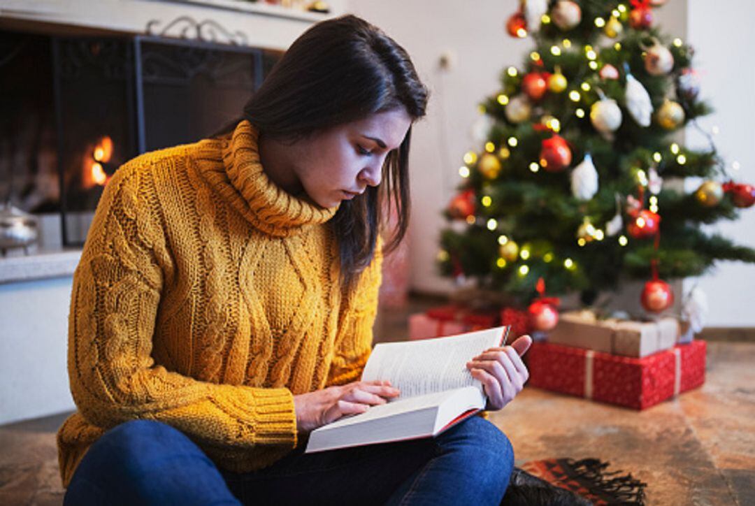 Leyendo en Navidad