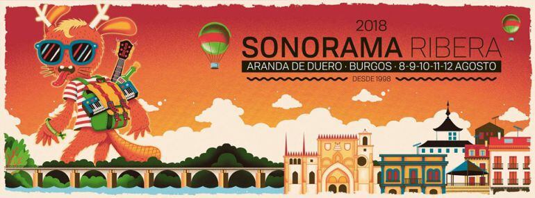 Cartel de Sonorama Ribera 2018