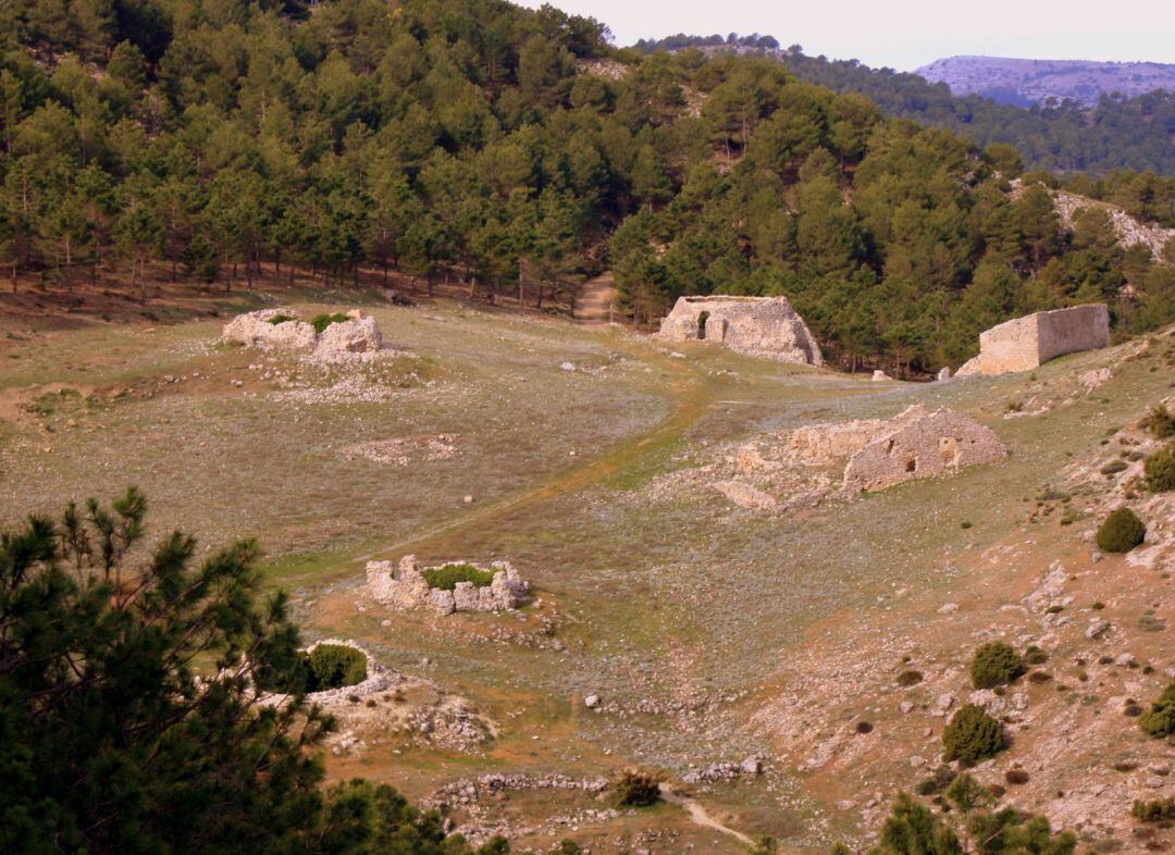 Pozos de nieve en Sierra Espuña