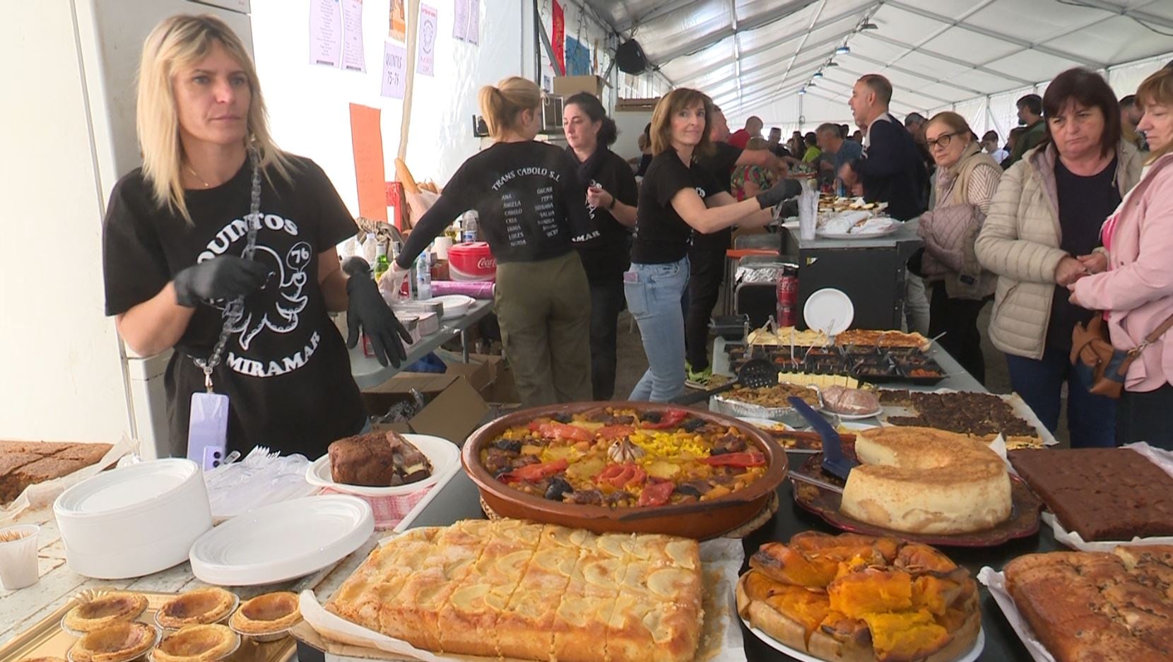 Muestra gastronómica en la Fira de Sant Andreu de 2024