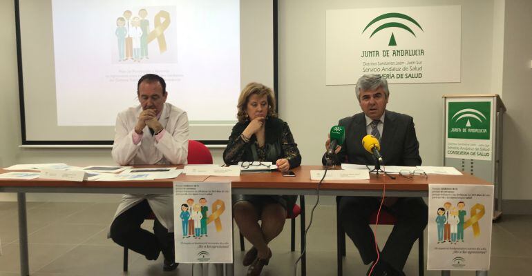 Eduardo Sánchez, Teresa Vega y José Luis Salcedo.