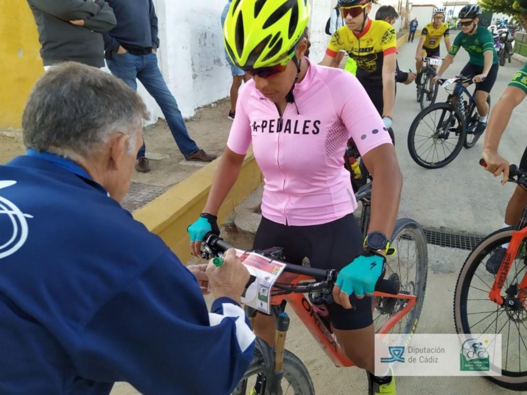 Prueba del circuito BTT celebrada en Sanlúcar de Barrameda